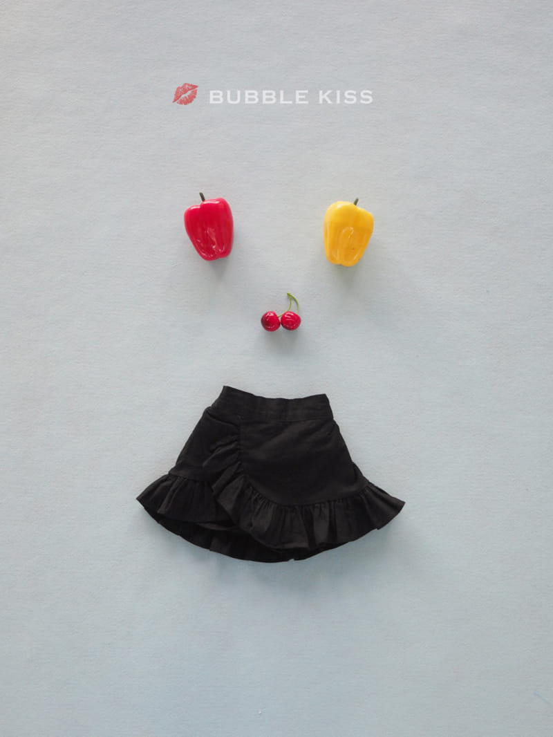BUBBLE KISS - Korean Children Fashion - #Kfashion4kids - Linen Frill Shorts - 7