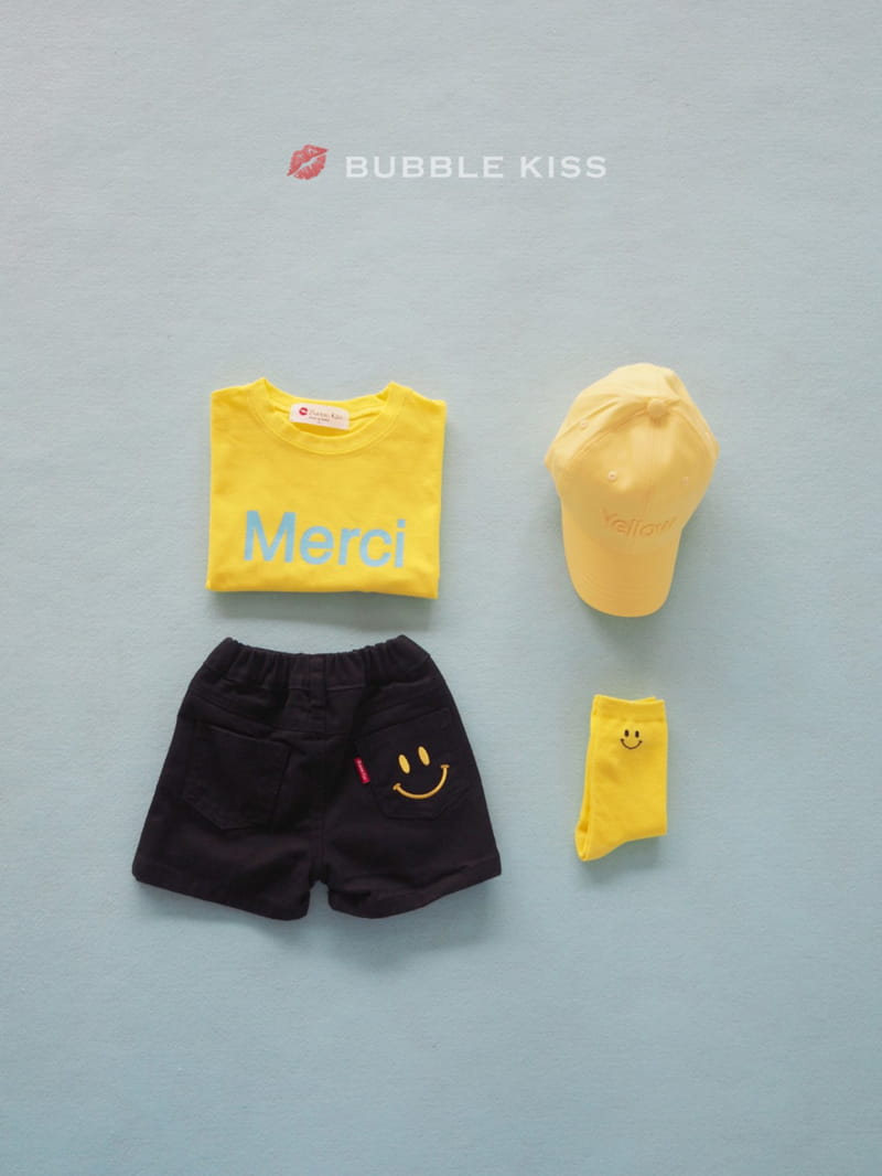 BUBBLE KISS - Korean Children Fashion - #Kfashion4kids - Smile Shorts - 8