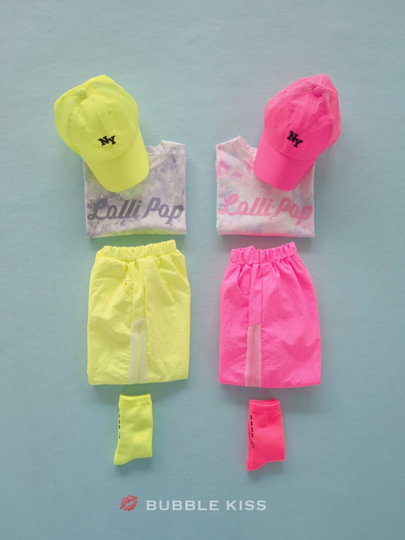 BUBBLE KISS - Korean Children Fashion - #Kfashion4kids - Neon Jogger Pants