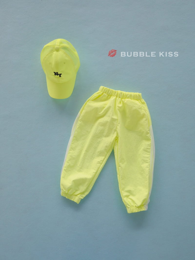 BUBBLE KISS - Korean Children Fashion - #Kfashion4kids - Neon Jogger Pants - 9