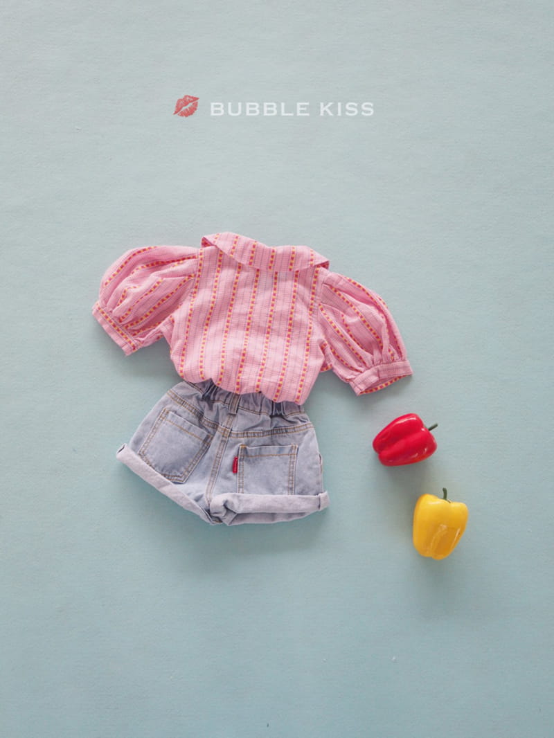 BUBBLE KISS - Korean Children Fashion - #Kfashion4kids - Cherry Blouse - 4