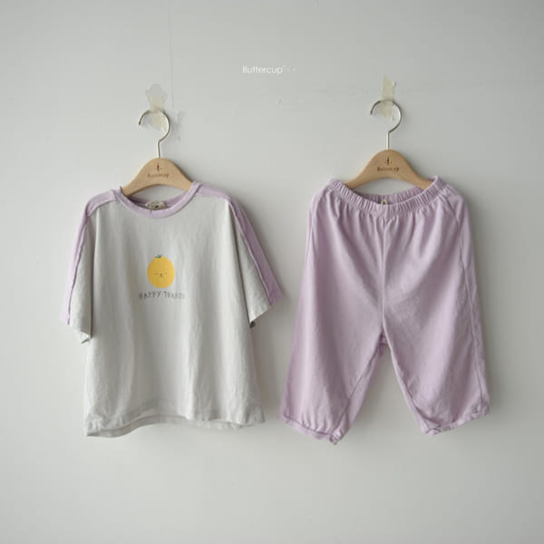 BUTTERCUP - Korean Children Fashion - #Kfashion4kids - Happy Fruit Top Bottom Set - 8