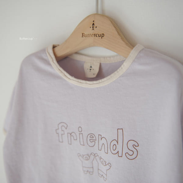 BUTTERCUP - Korean Children Fashion - #Kfashion4kids - Friend Color Tee - 3