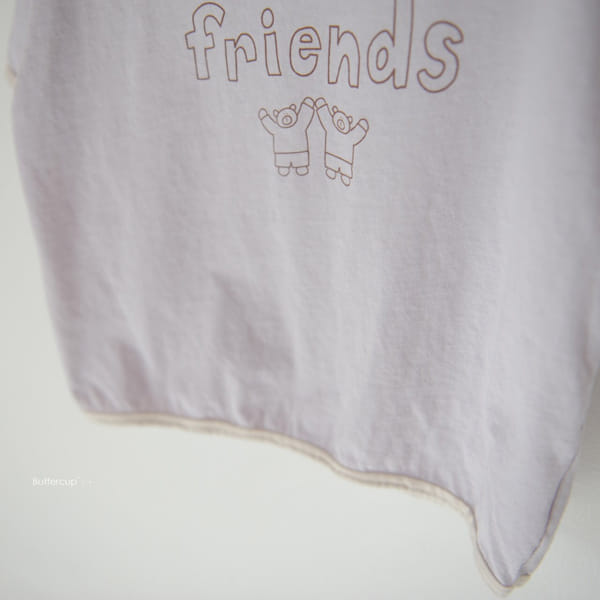 BUTTERCUP - Korean Children Fashion - #Kfashion4kids - Friend Color Tee - 4