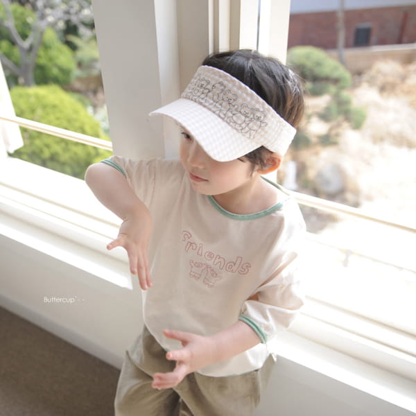 BUTTERCUP - Korean Children Fashion - #Kfashion4kids - Friend Color Tee - 6