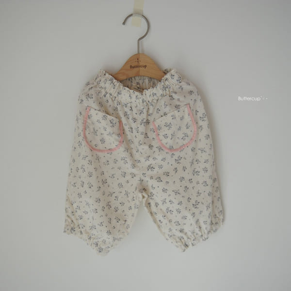 BUTTERCUP - Korean Children Fashion - #Kfashion4kids - Binding Flower Pants