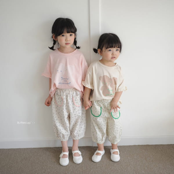 BUTTERCUP - Korean Children Fashion - #Kfashion4kids - Binding Flower Pants - 5