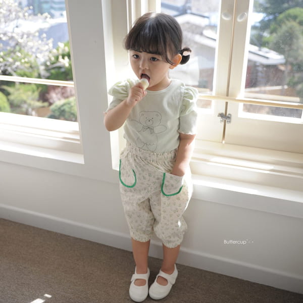 BUTTERCUP - Korean Children Fashion - #Kfashion4kids - Binding Flower Pants - 9