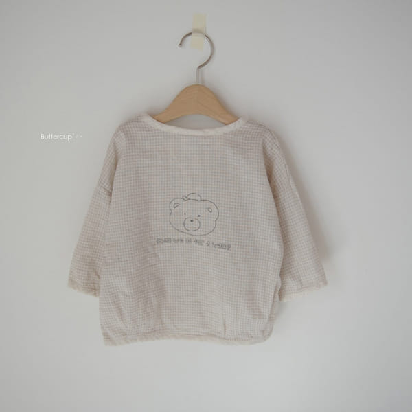 BUTTERCUP - Korean Children Fashion - #Kfashion4kids - Walk Bear Cotton Cardigan