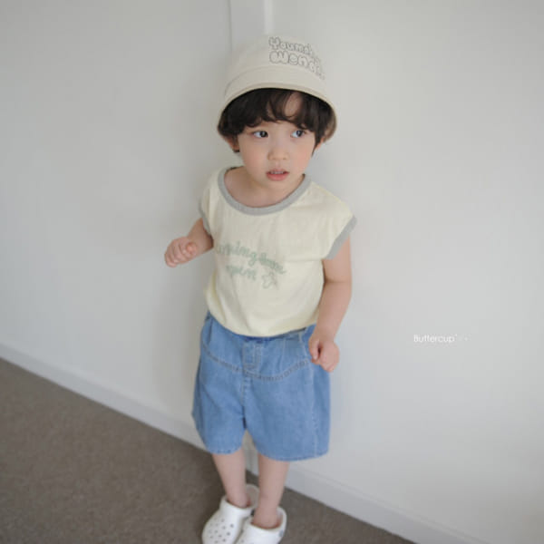 BUTTERCUP - Korean Children Fashion - #Kfashion4kids - York Back Banding Denim Pants - 4