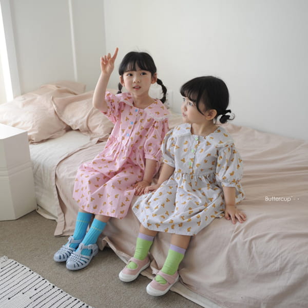 BUTTERCUP - Korean Children Fashion - #Kfashion4kids - Ribbon Bear One-piece - 2