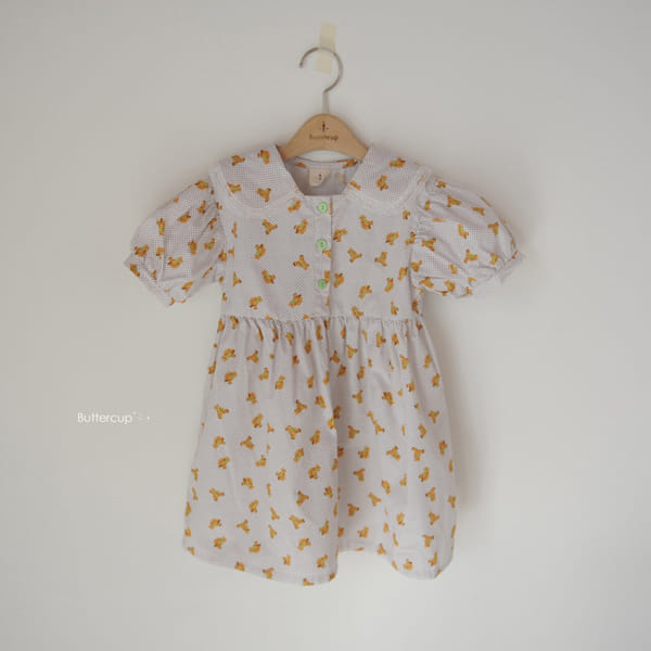 BUTTERCUP - Korean Children Fashion - #Kfashion4kids - Ribbon Bear One-piece - 8