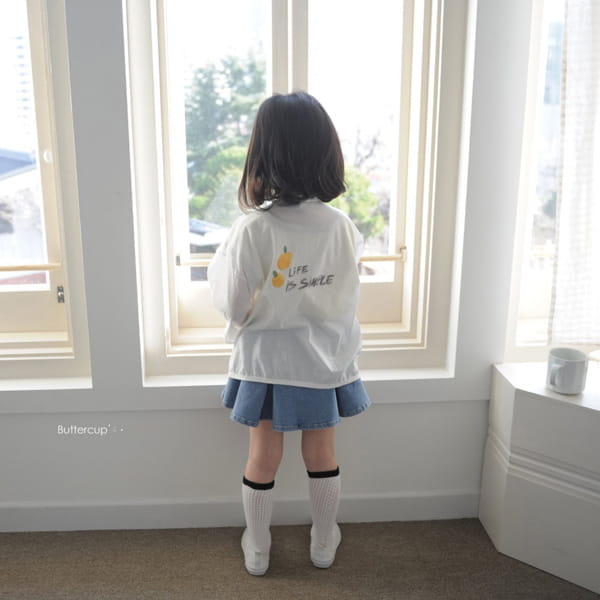 BUTTERCUP - Korean Children Fashion - #Kfashion4kids - Inverted Pleats Denim Skirt Leggings - 2