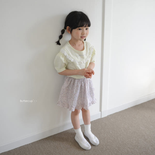 BUTTERCUP - Korean Children Fashion - #Kfashion4kids - Flower Frill Leggings - 3