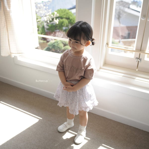BUTTERCUP - Korean Children Fashion - #Kfashion4kids - Flower Frill Leggings - 6