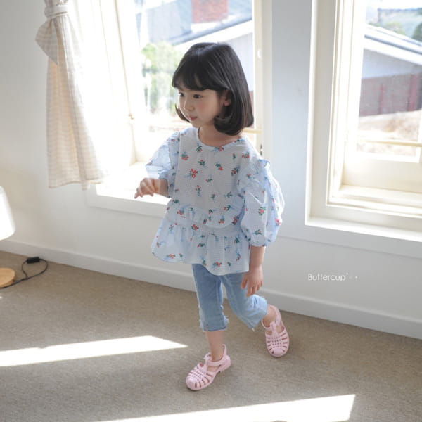 BUTTERCUP - Korean Children Fashion - #Kfashion4kids - Slit Denim Bootscut - 6