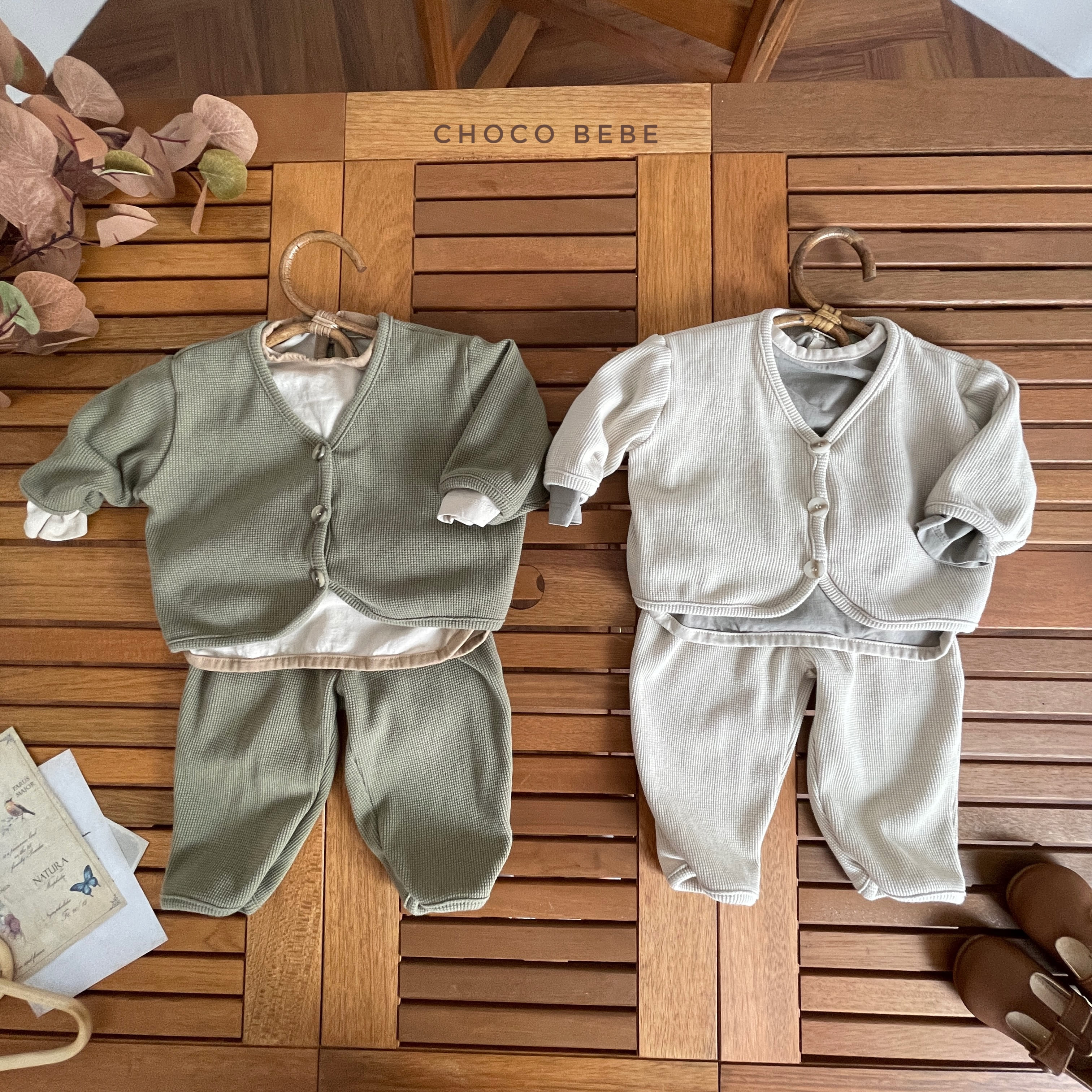 CHOCO BEBE - Korean Children Fashion - #Kfashion4kids - Waffle Pants - 3