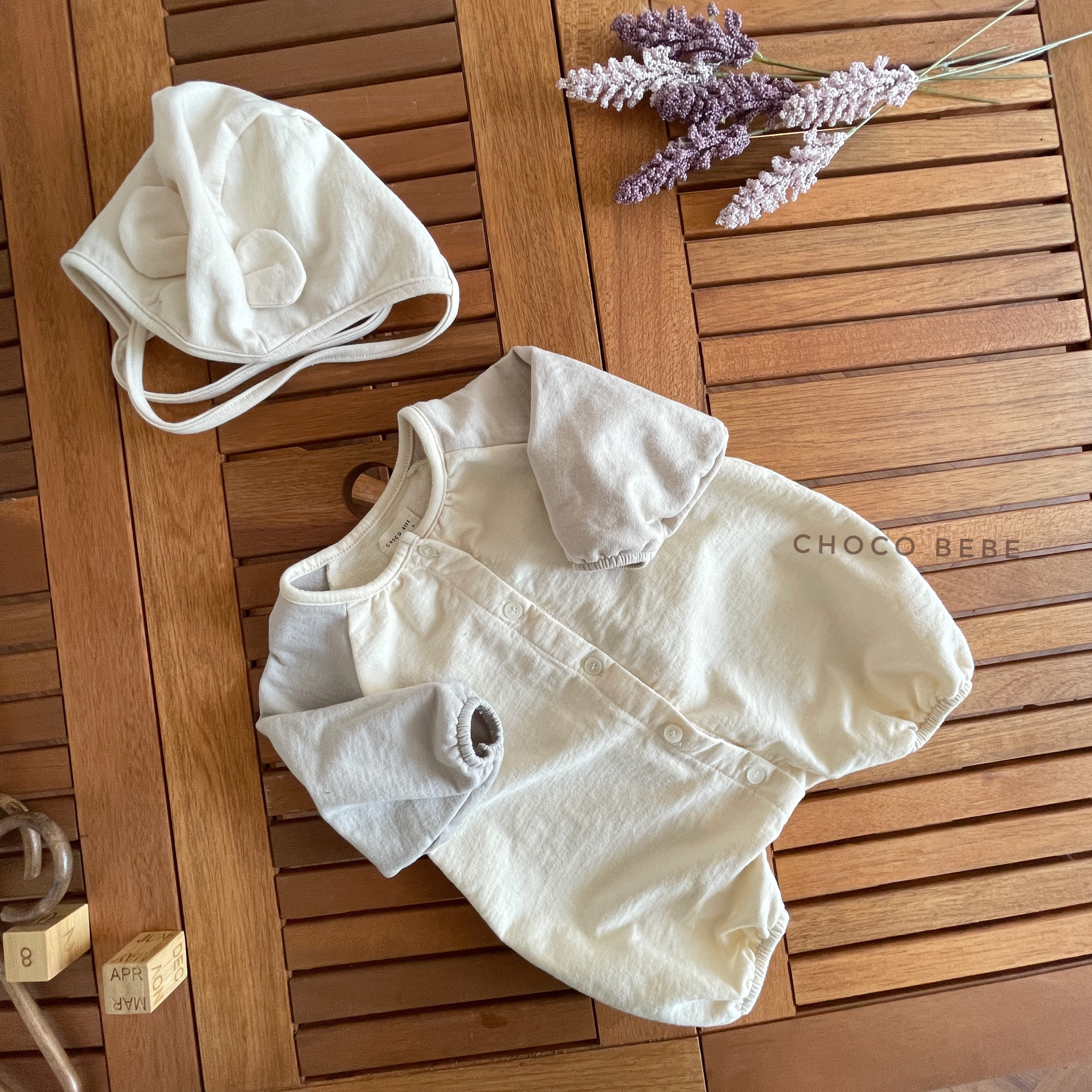 CHOCO BEBE - Korean Children Fashion - #Kfashion4kids - Raglan Color Bodysuit
