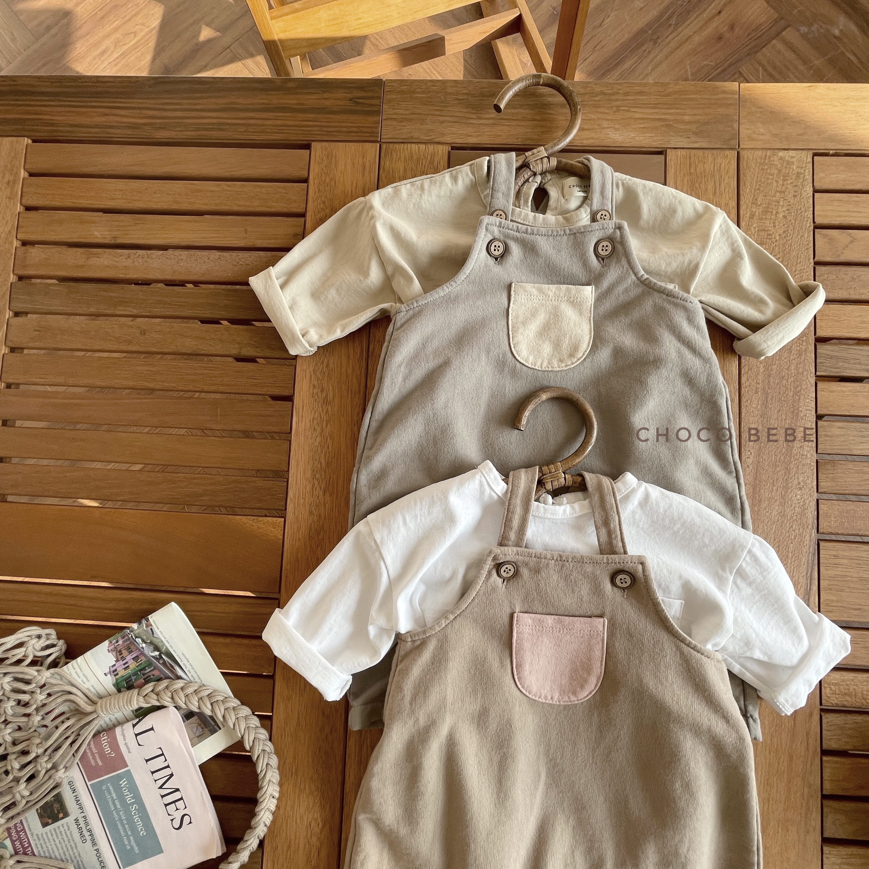 CHOCO BEBE - Korean Children Fashion - #Kfashion4kids - Pocket Tee - 8