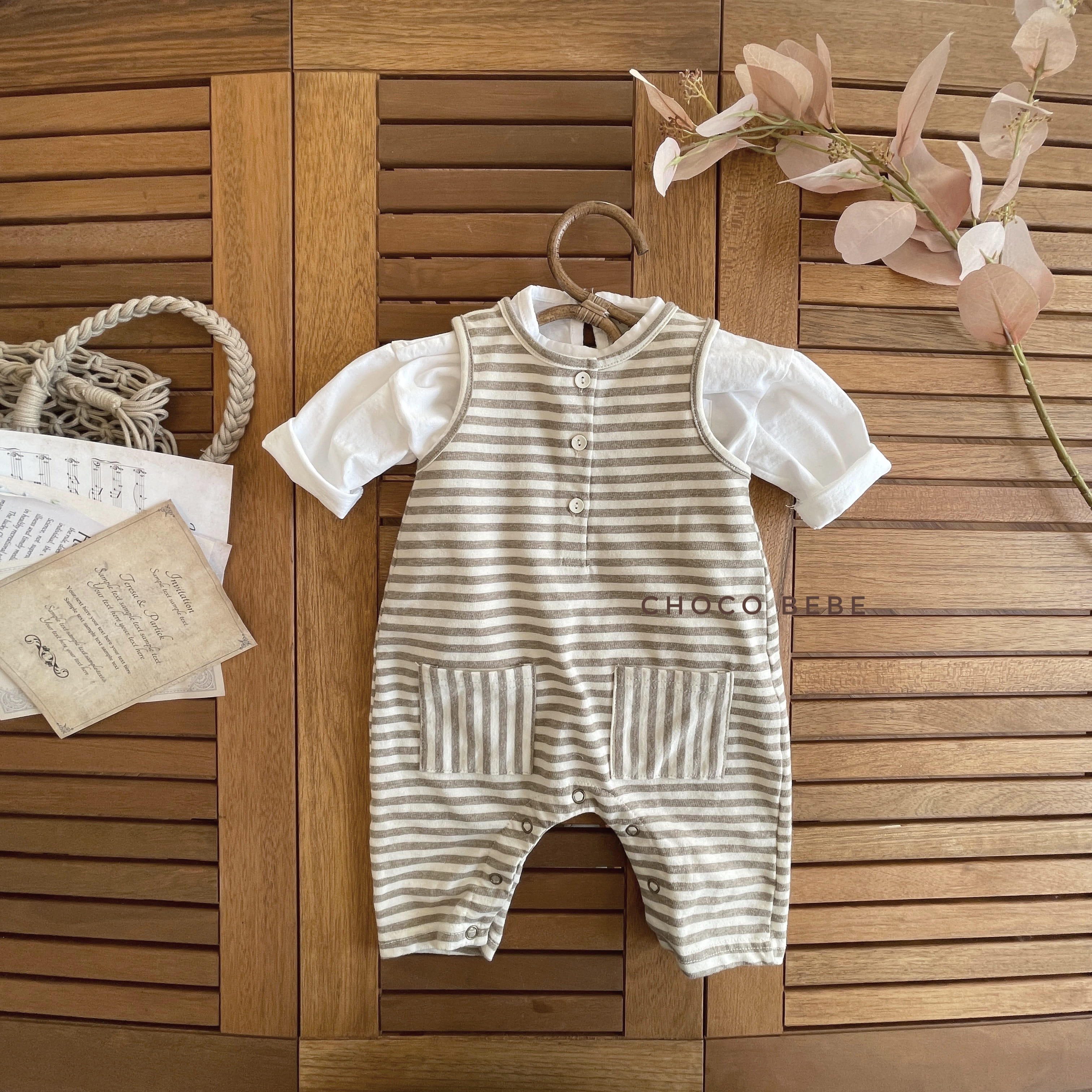 CHOCO BEBE - Korean Children Fashion - #Kfashion4kids - Pocket Tee - 9