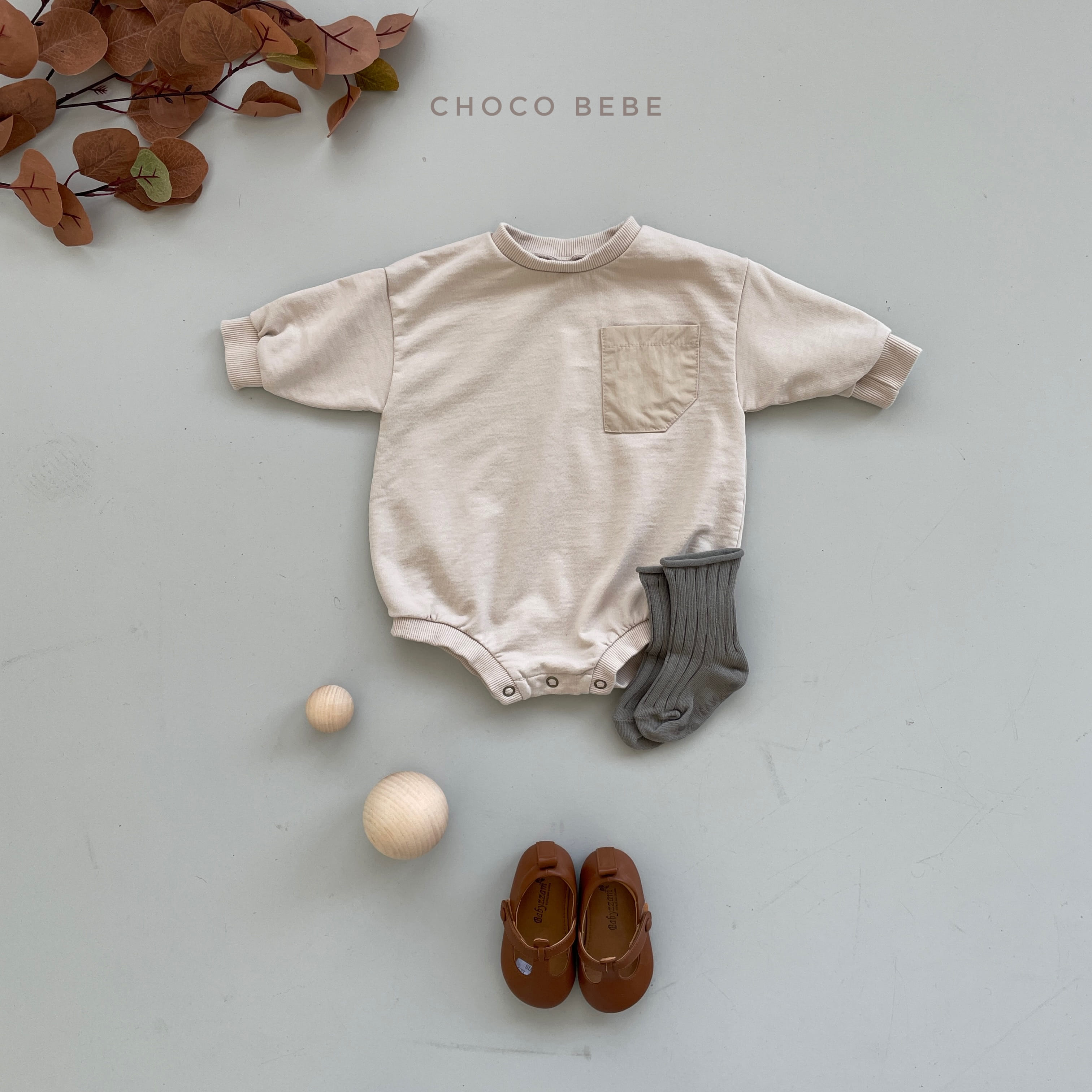 CHOCO BEBE - Korean Children Fashion - #Kfashion4kids - Soft Pocket Bodysuit - 4