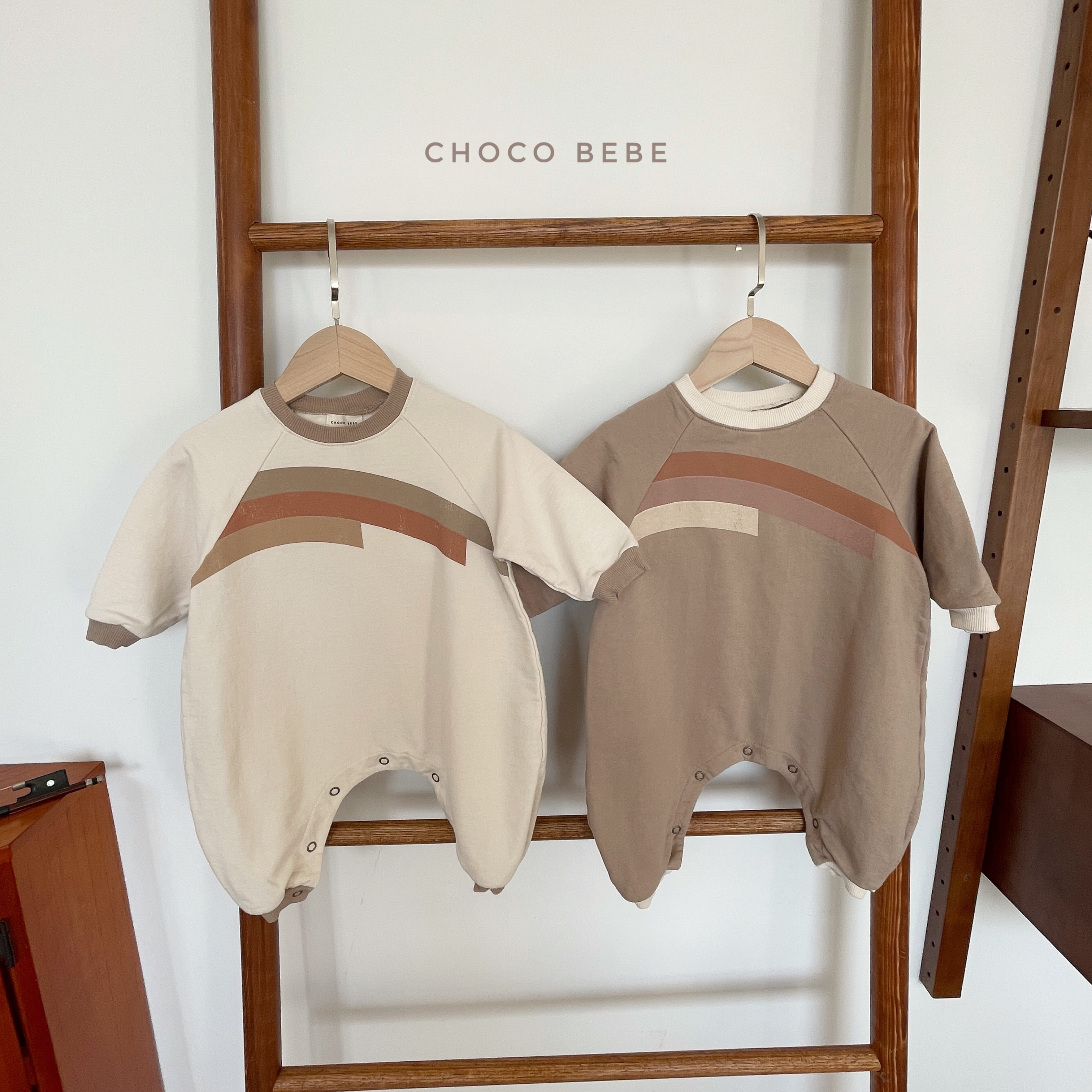 CHOCO BEBE - Korean Children Fashion - #Kfashion4kids - Rainbow Bodysuit