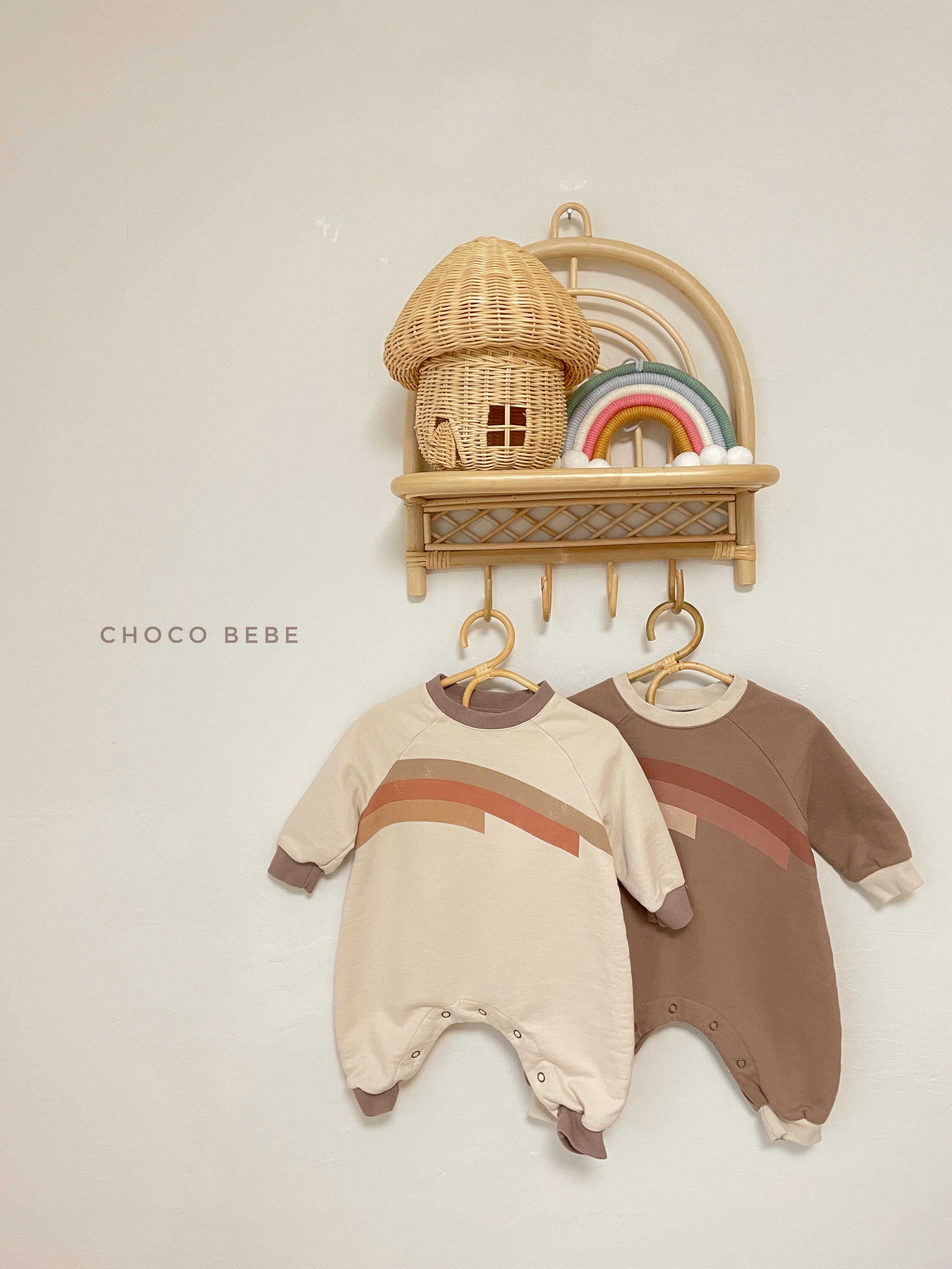 CHOCO BEBE - Korean Children Fashion - #Kfashion4kids - Rainbow Bodysuit - 2