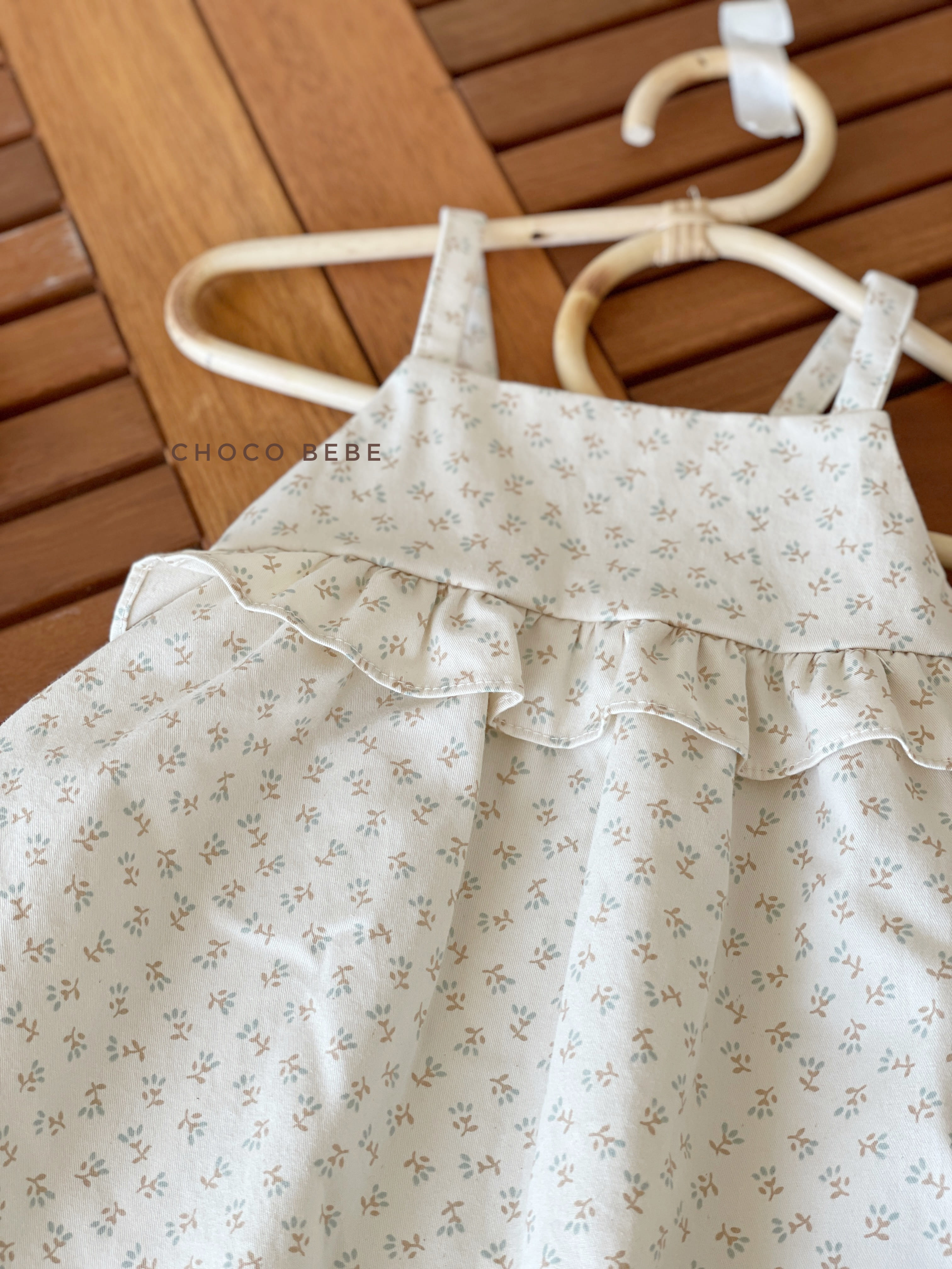 CHOCO BEBE - Korean Children Fashion - #Kfashion4kids - Frill Sleeveless Bodysuit - 3