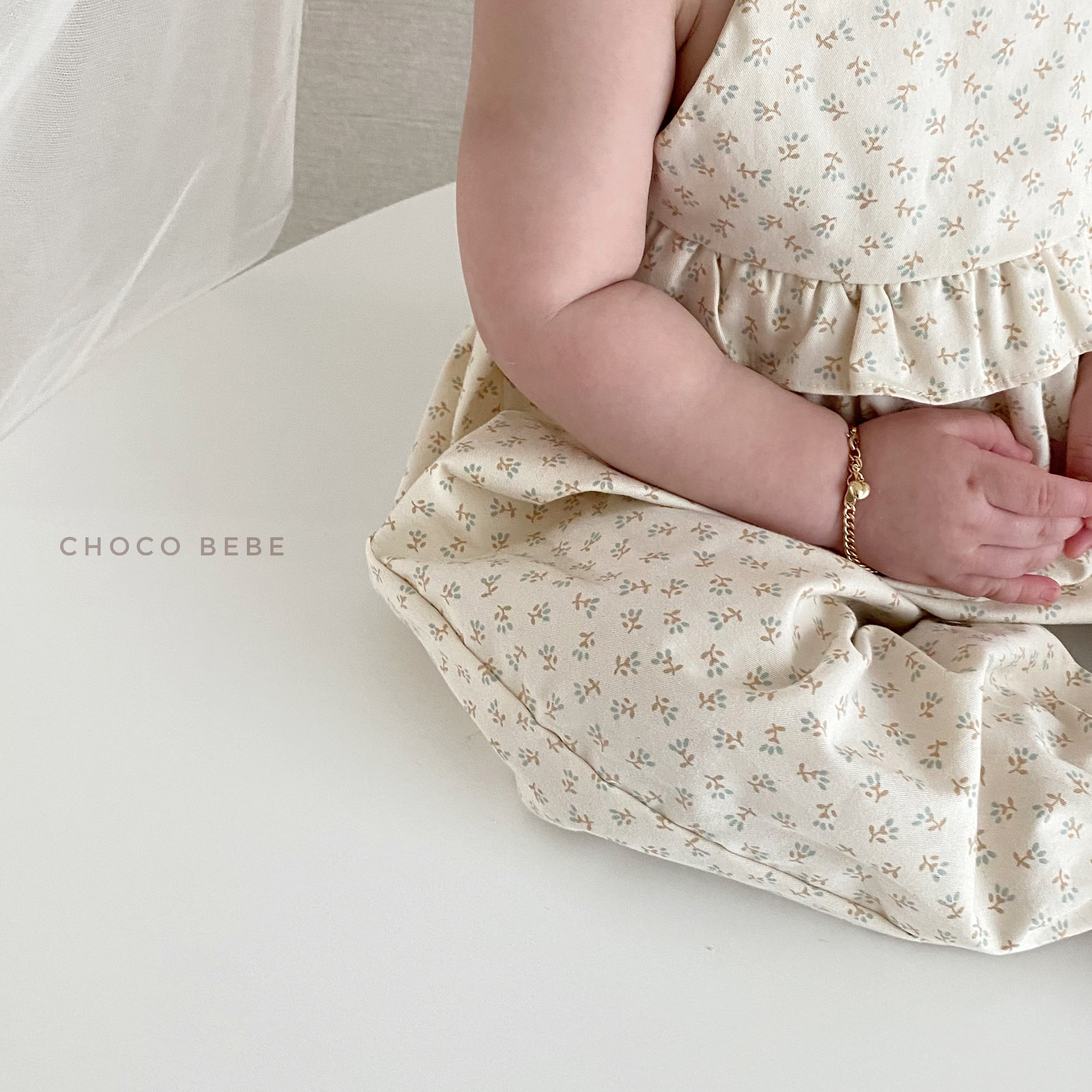 CHOCO BEBE - Korean Children Fashion - #Kfashion4kids - Frill Sleeveless Bodysuit - 7