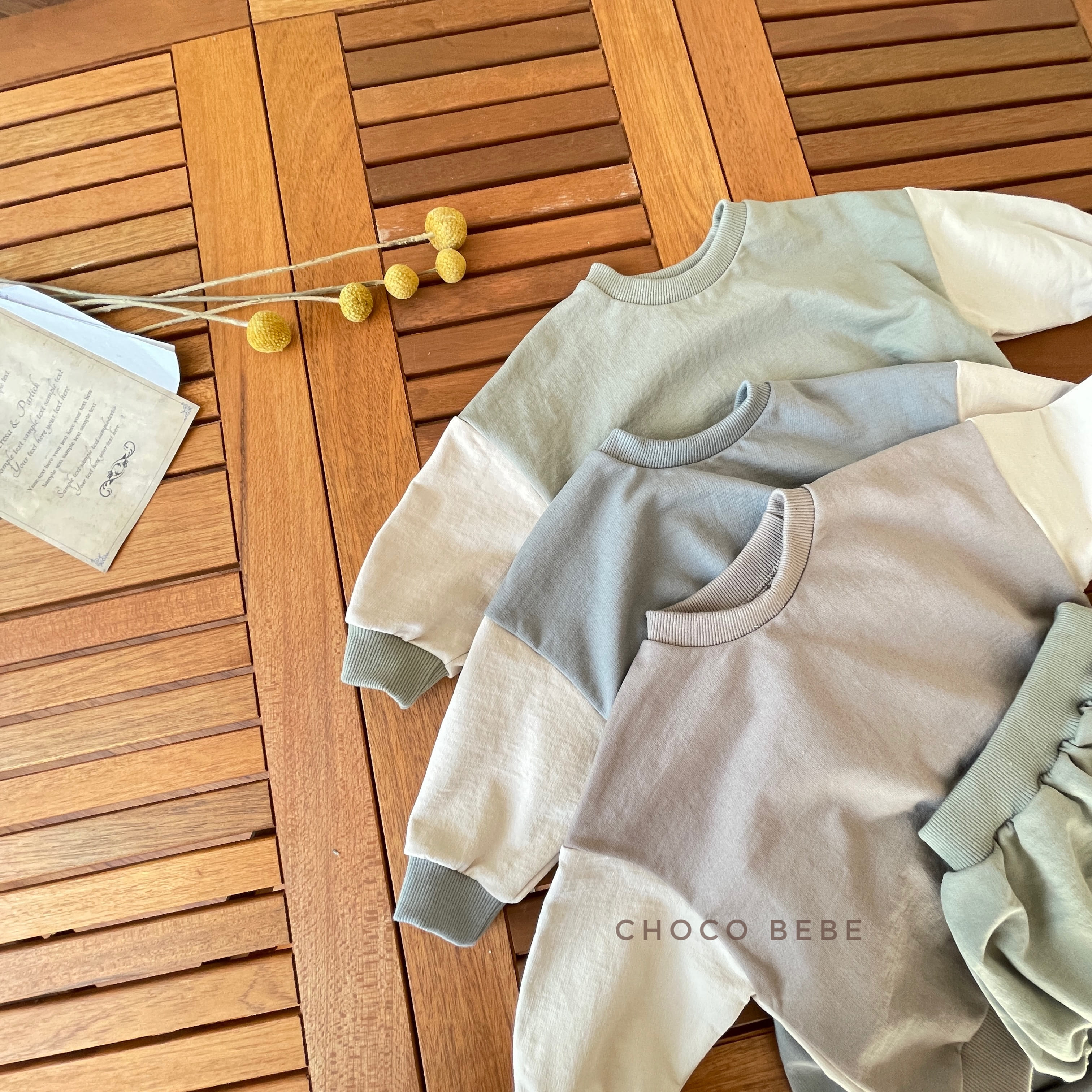 CHOCO BEBE - Korean Children Fashion - #Kfashion4kids - Soft Top Bloomer Set