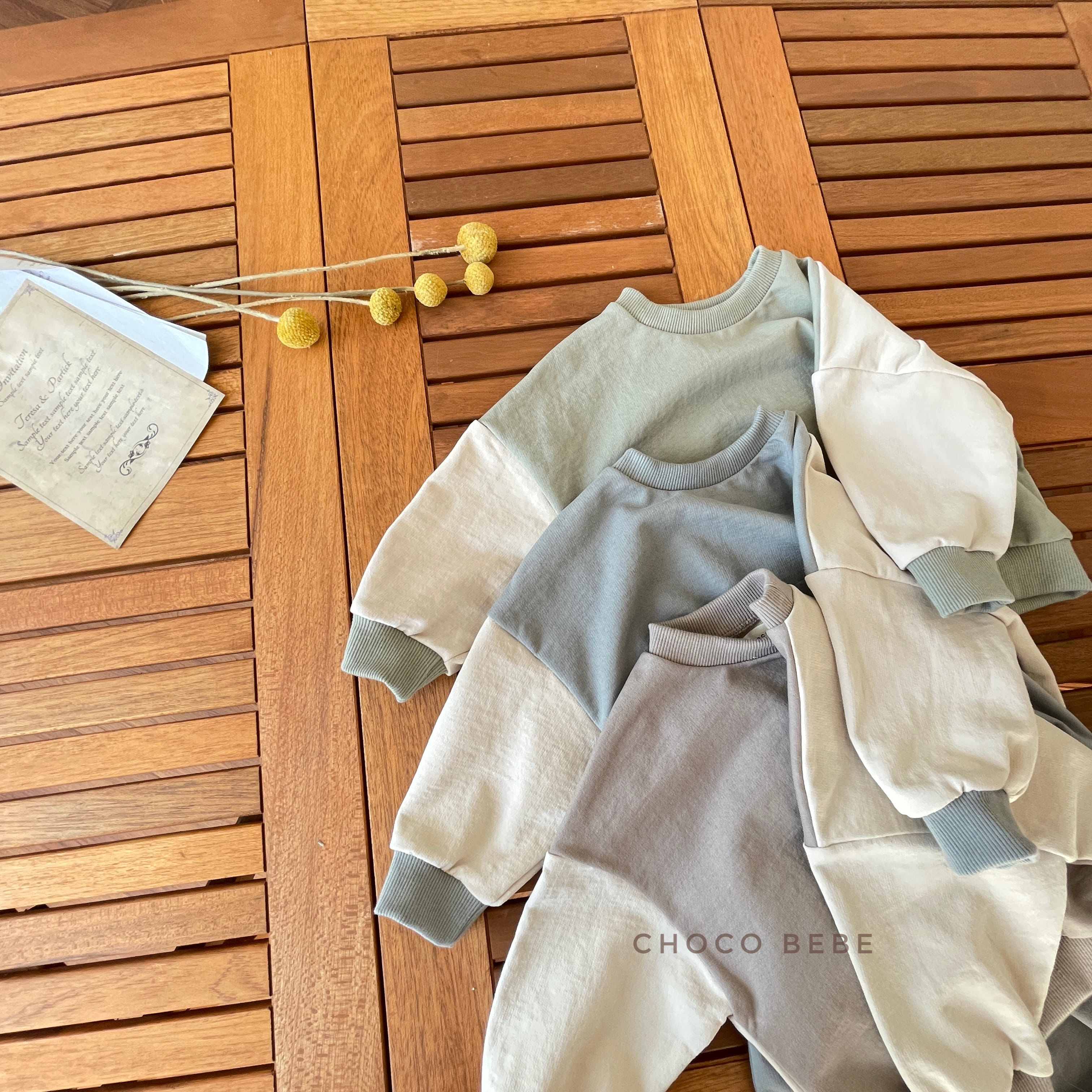 CHOCO BEBE - Korean Children Fashion - #Kfashion4kids - Soft Top Bloomer Set - 2