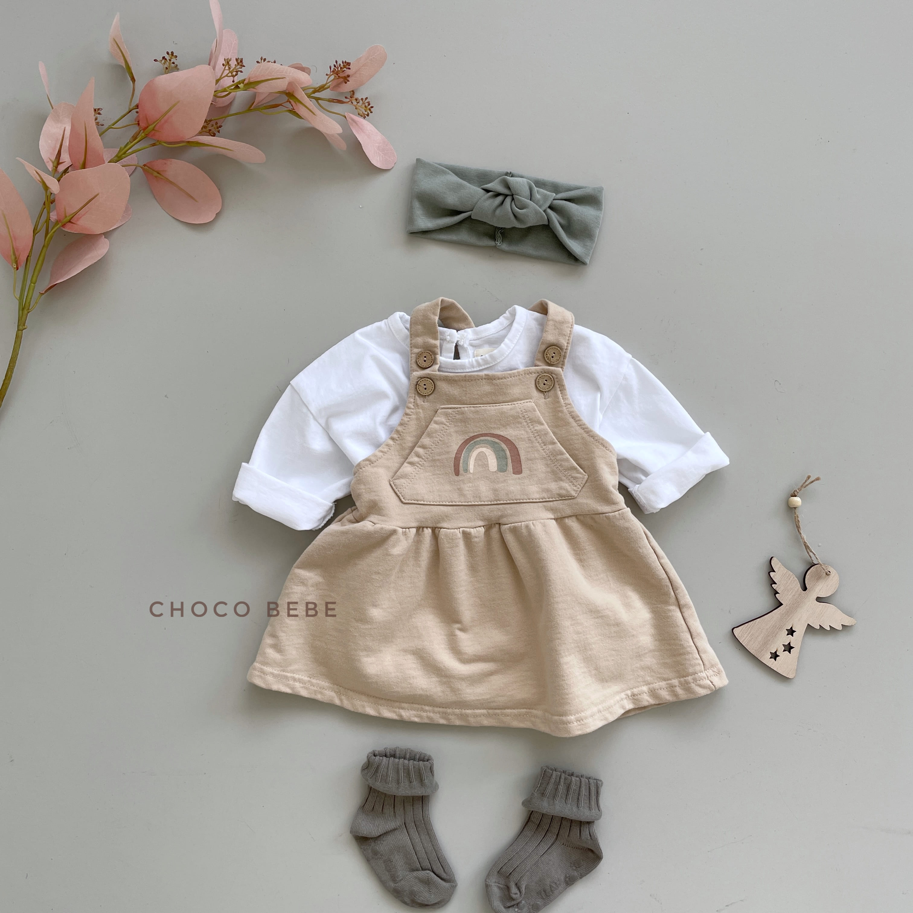 CHOCO BEBE - Korean Children Fashion - #Kfashion4kids - Dungarees One-piece - 2