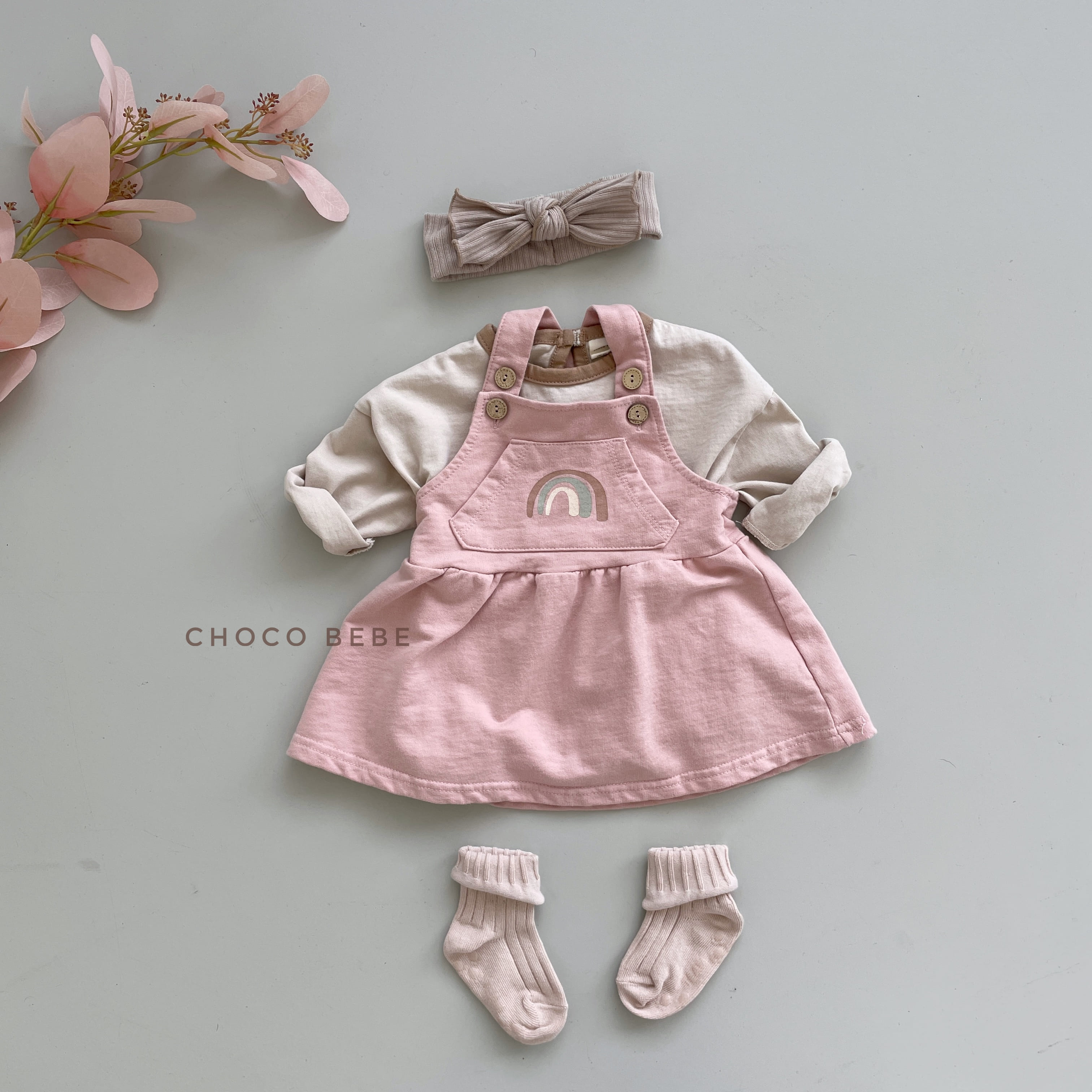 CHOCO BEBE - Korean Children Fashion - #Kfashion4kids - Dungarees One-piece - 3