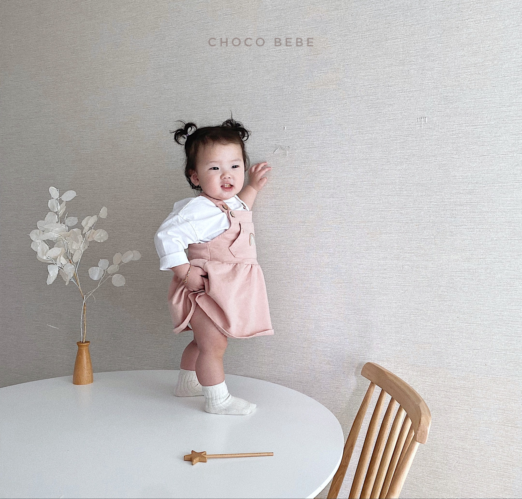 CHOCO BEBE - Korean Children Fashion - #Kfashion4kids - Dungarees One-piece - 5