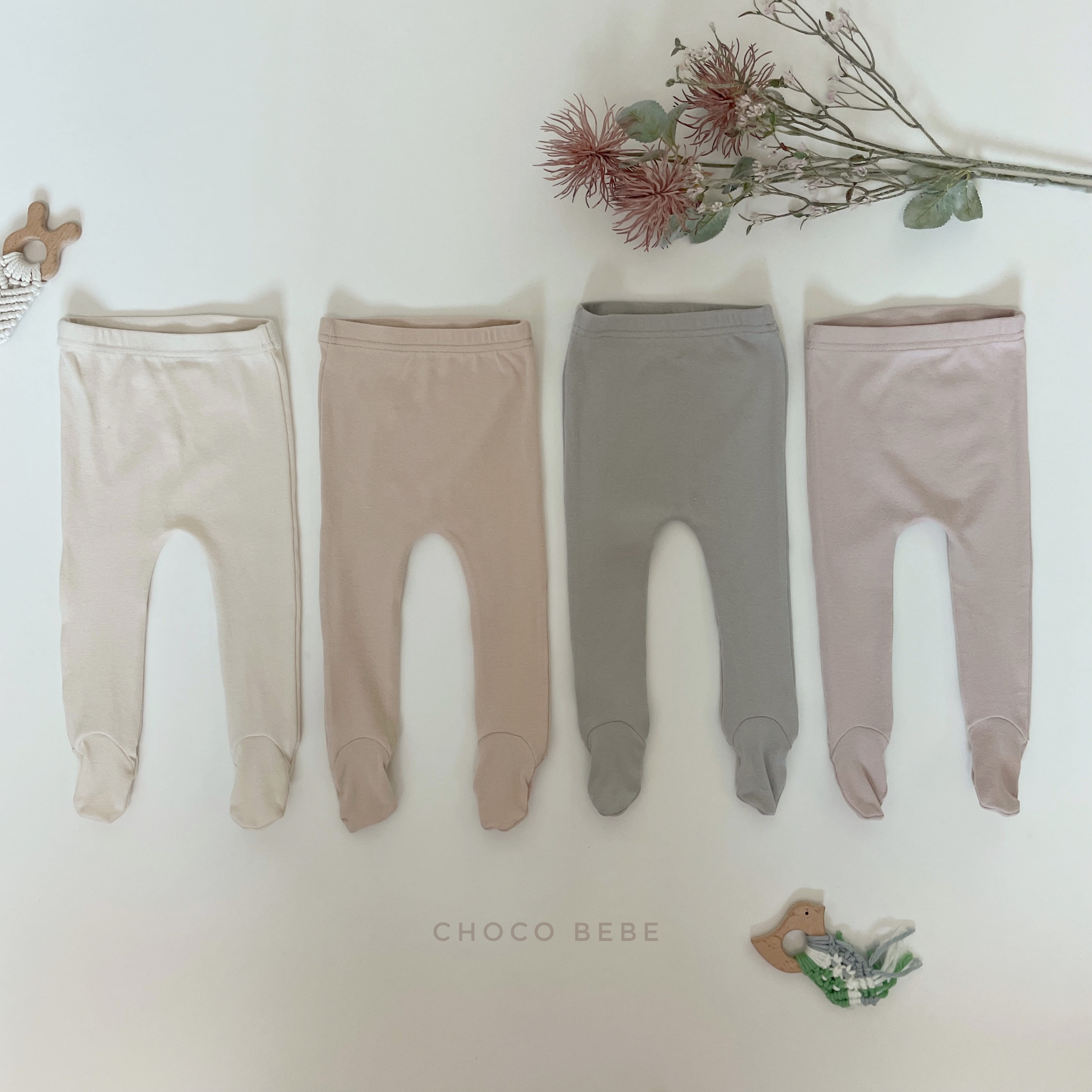 CHOCO BEBE - Korean Children Fashion - #Kfashion4kids - Baby Foot Leggings - 2