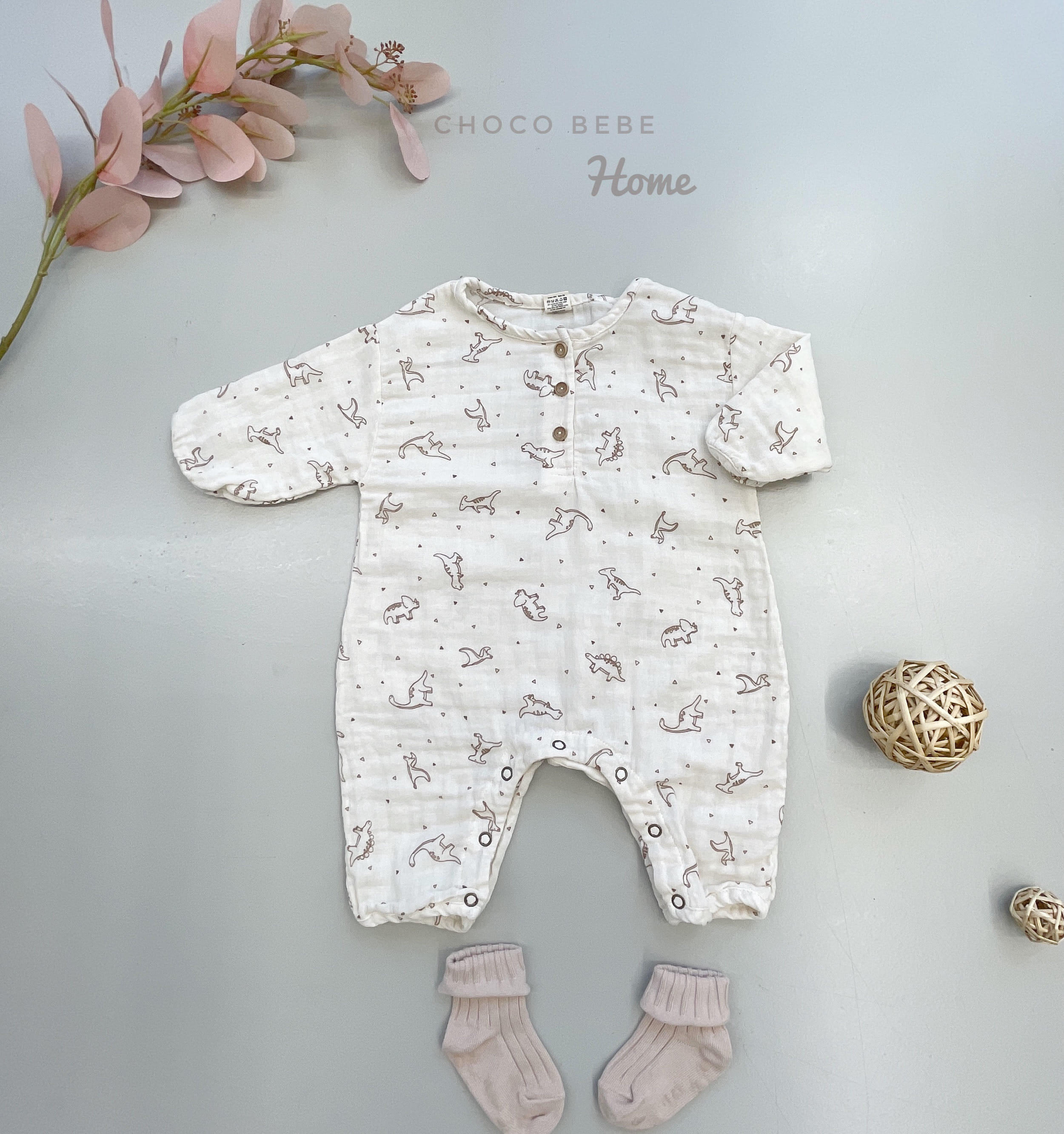 CHOCO BEBE - Korean Children Fashion - #Kfashion4kids - Animal Bodysuit - 6