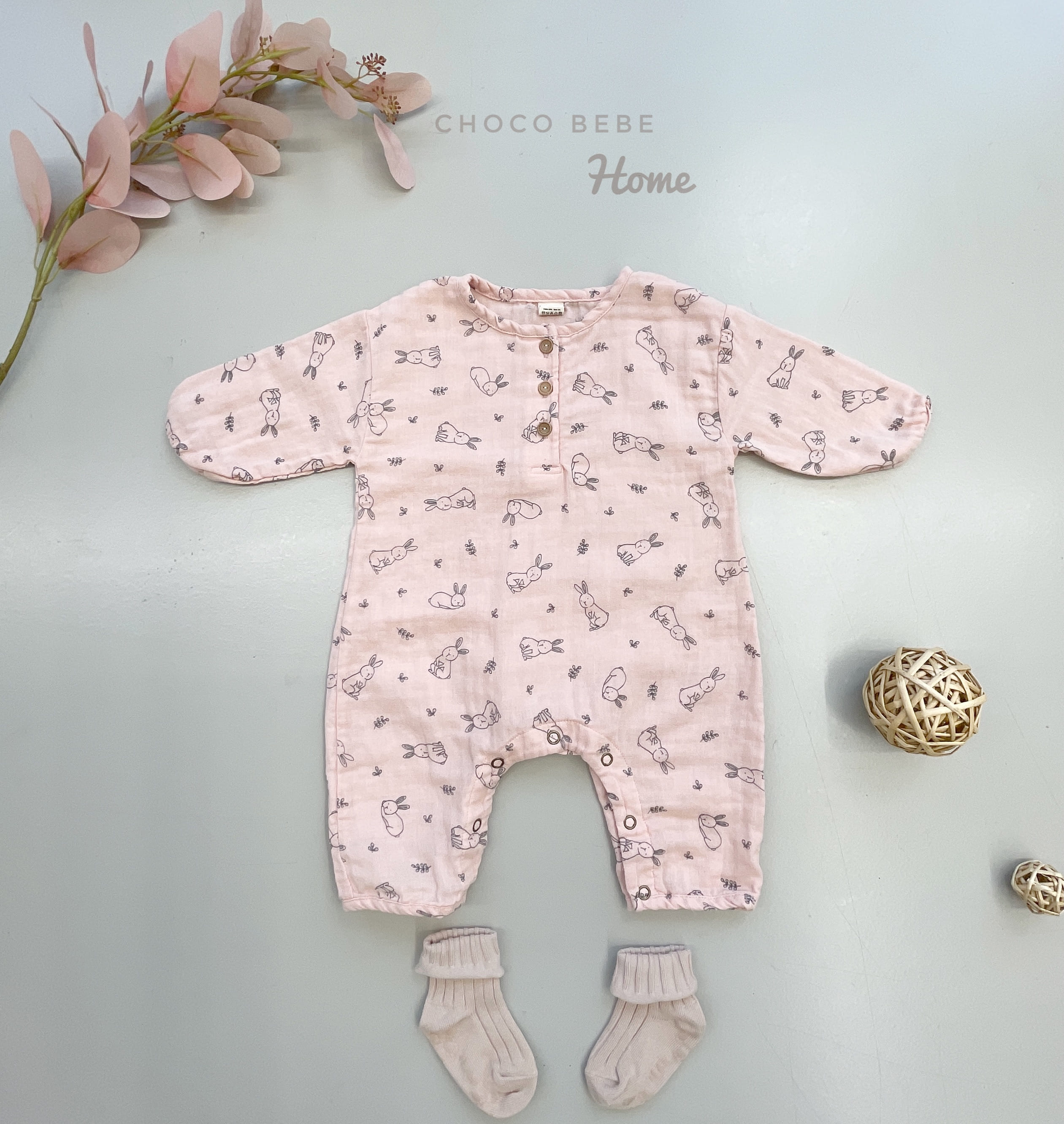 CHOCO BEBE - Korean Children Fashion - #Kfashion4kids - Animal Bodysuit - 8