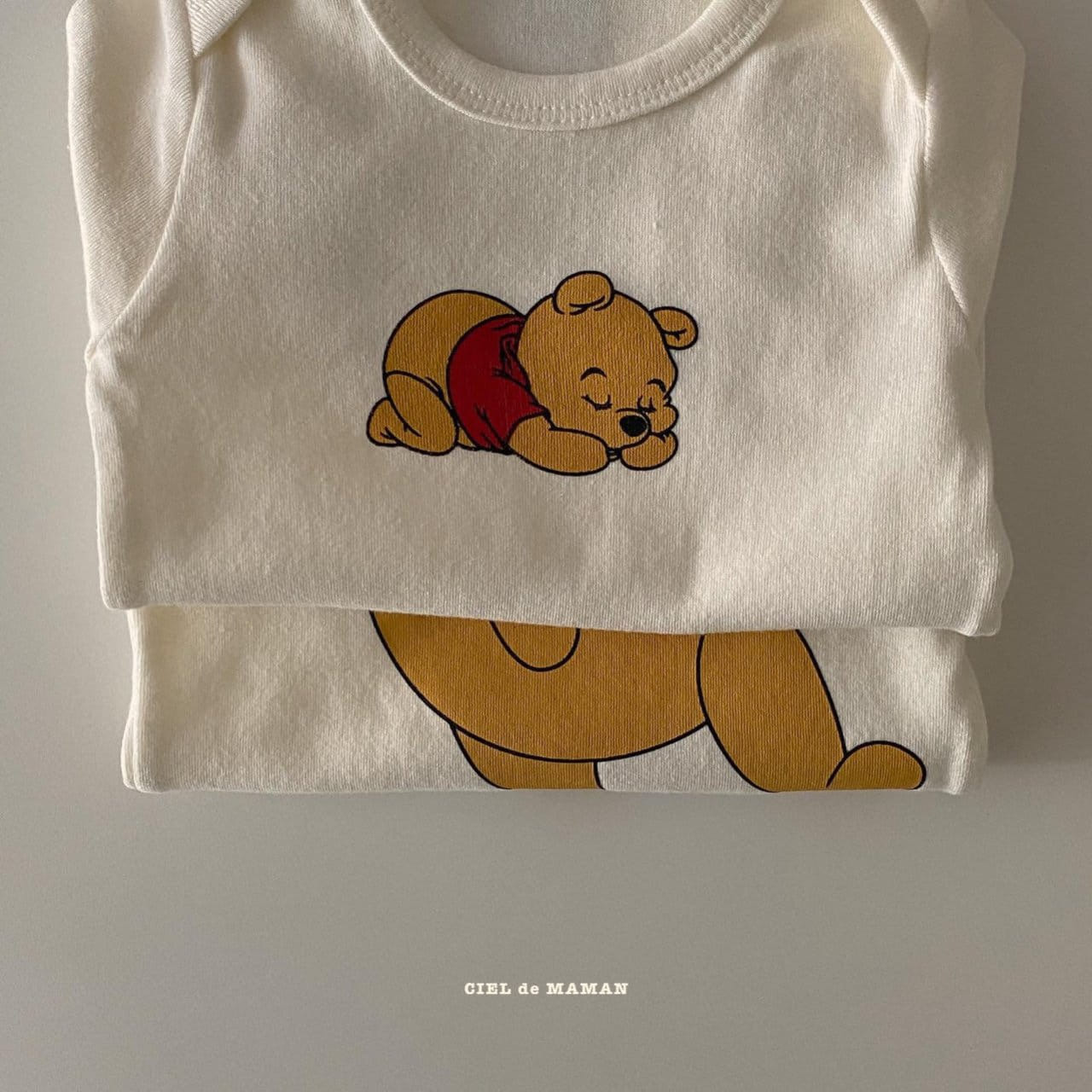 CIEL DE MAMAN - Korean Children Fashion - #Kfashion4kids - Pooh [set of 2] - 3