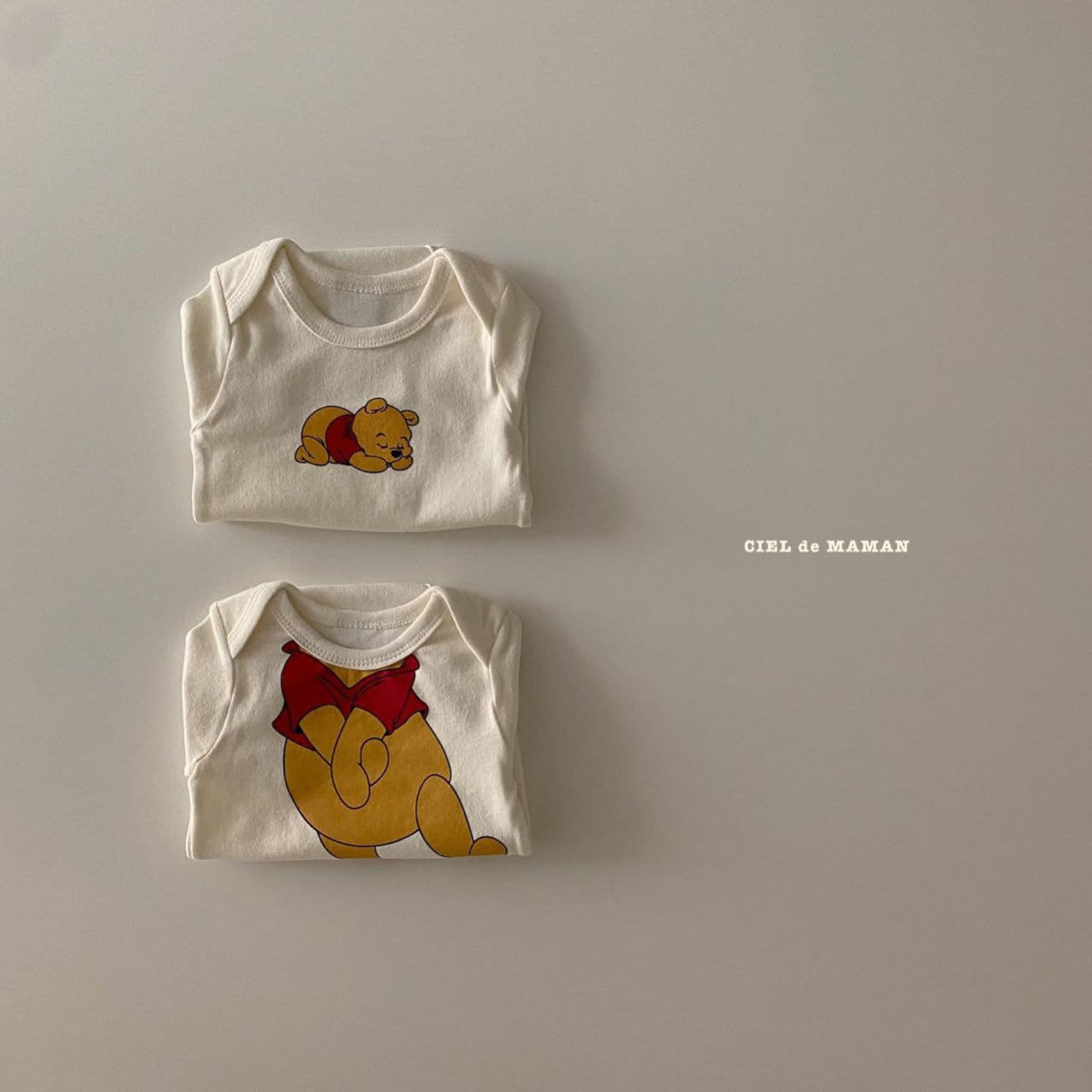 CIEL DE MAMAN - Korean Children Fashion - #Kfashion4kids - Pooh [set of 2] - 5