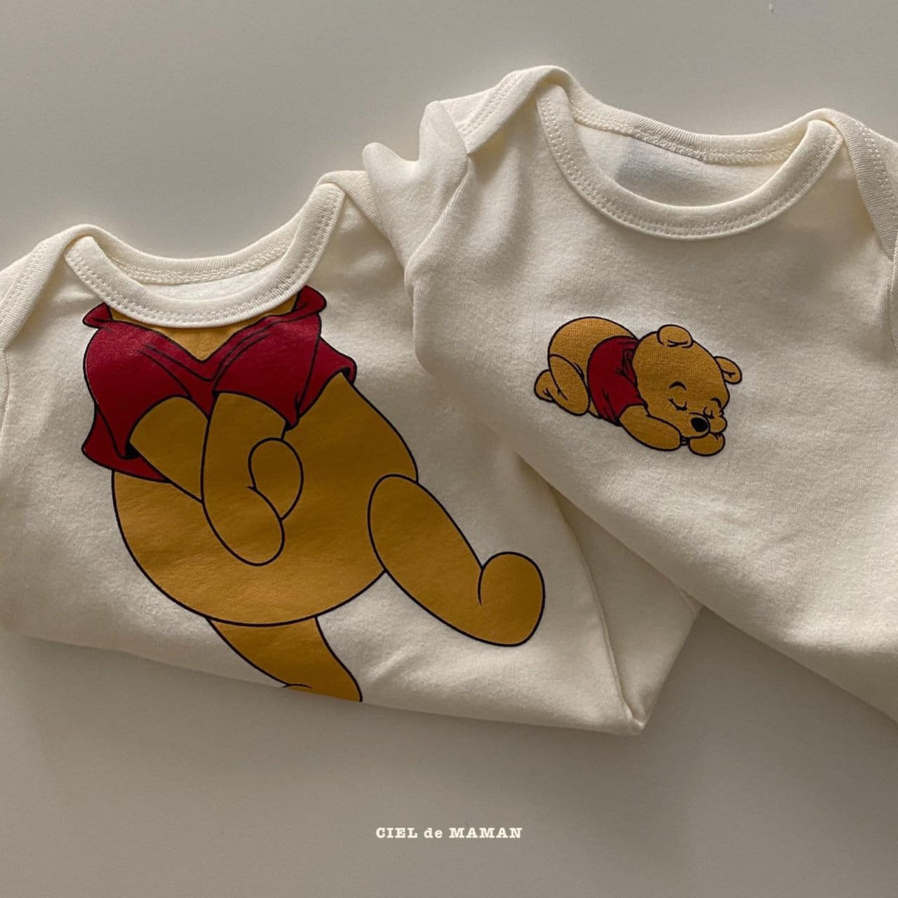 CIEL DE MAMAN - Korean Children Fashion - #Kfashion4kids - Pooh [set of 2] - 7