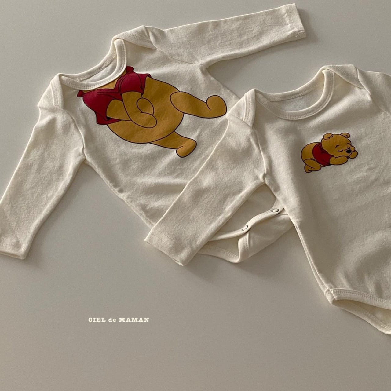 CIEL DE MAMAN - Korean Children Fashion - #Kfashion4kids - Pooh [set of 2] - 8