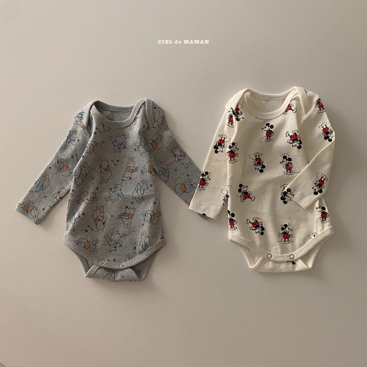 CIEL DE MAMAN - Korean Children Fashion - #Kfashion4kids - Disney [set of 2] - 2