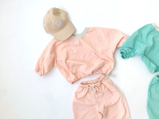 CONCOCTER - Korean Children Fashion - #Kfashion4kids - Lalala Anorak Top Bottom Set