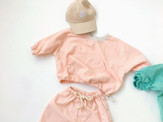 CONCOCTER - Korean Children Fashion - #Kfashion4kids - Lalala Anorak Top Bottom Set - 5