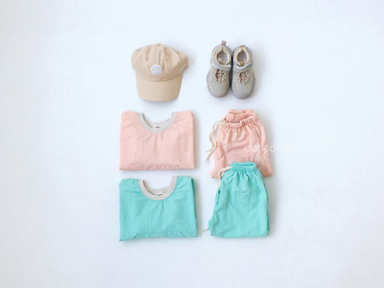 CONCOCTER - Korean Children Fashion - #Kfashion4kids - Lalala Anorak Top Bottom Set - 8