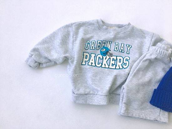 CONCOCTER - Korean Children Fashion - #Kfashion4kids - Packers Top Shorts Set - 4