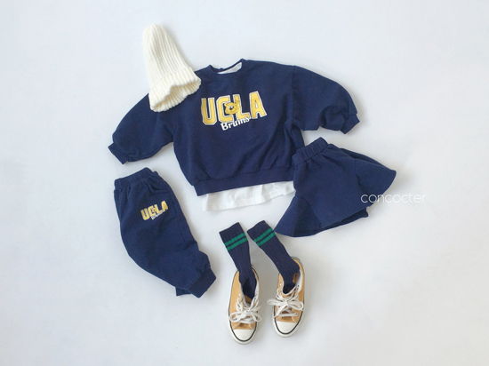 CONCOCTER - Korean Children Fashion - #Kfashion4kids - OOTD Choice Top Pants Set - 3