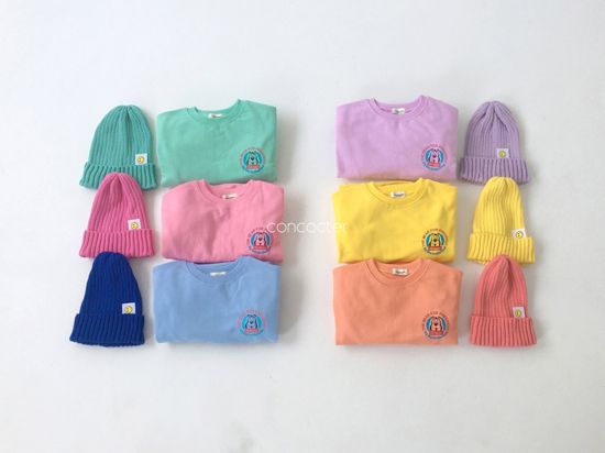 CONCOCTER - Korean Children Fashion - #Kfashion4kids - Very Good Sweatshirt+Tee+Shorts+Pants Set