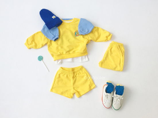 CONCOCTER - Korean Children Fashion - #Kfashion4kids - Very Good Sweatshirt+Tee+Shorts+Pants Set - 7