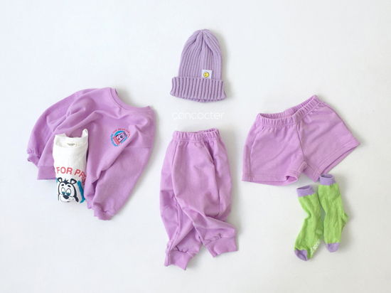 CONCOCTER - Korean Children Fashion - #Kfashion4kids - Very Good Sweatshirt+Tee+Shorts+Pants Set - 8
